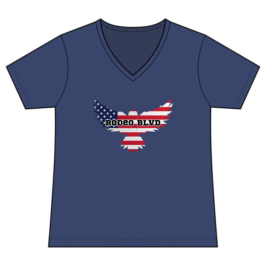 Free Bird V-Neck Tee