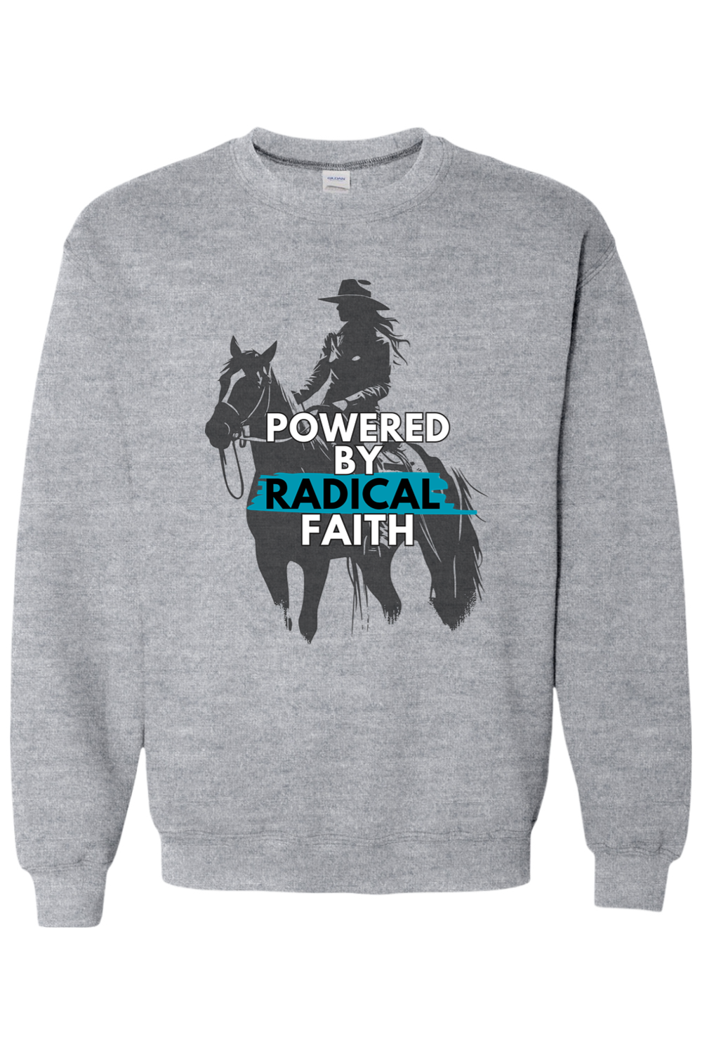 Powered by Radical Faith Sweatshirt