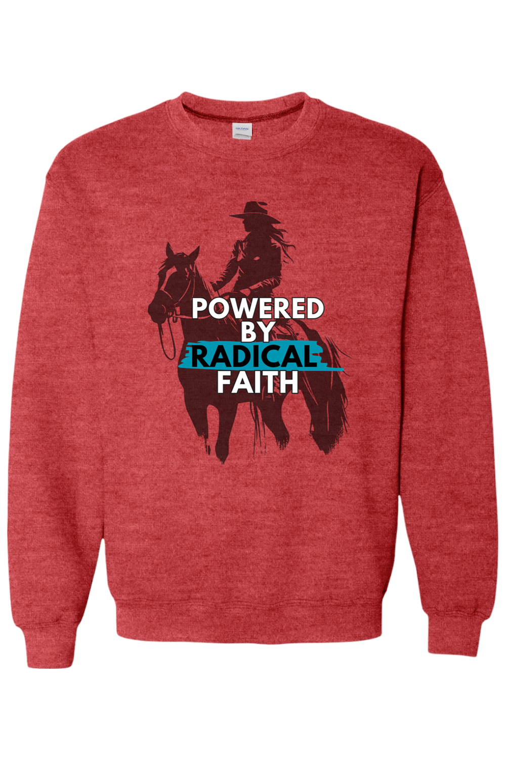 Powered by Radical Faith Sweatshirt