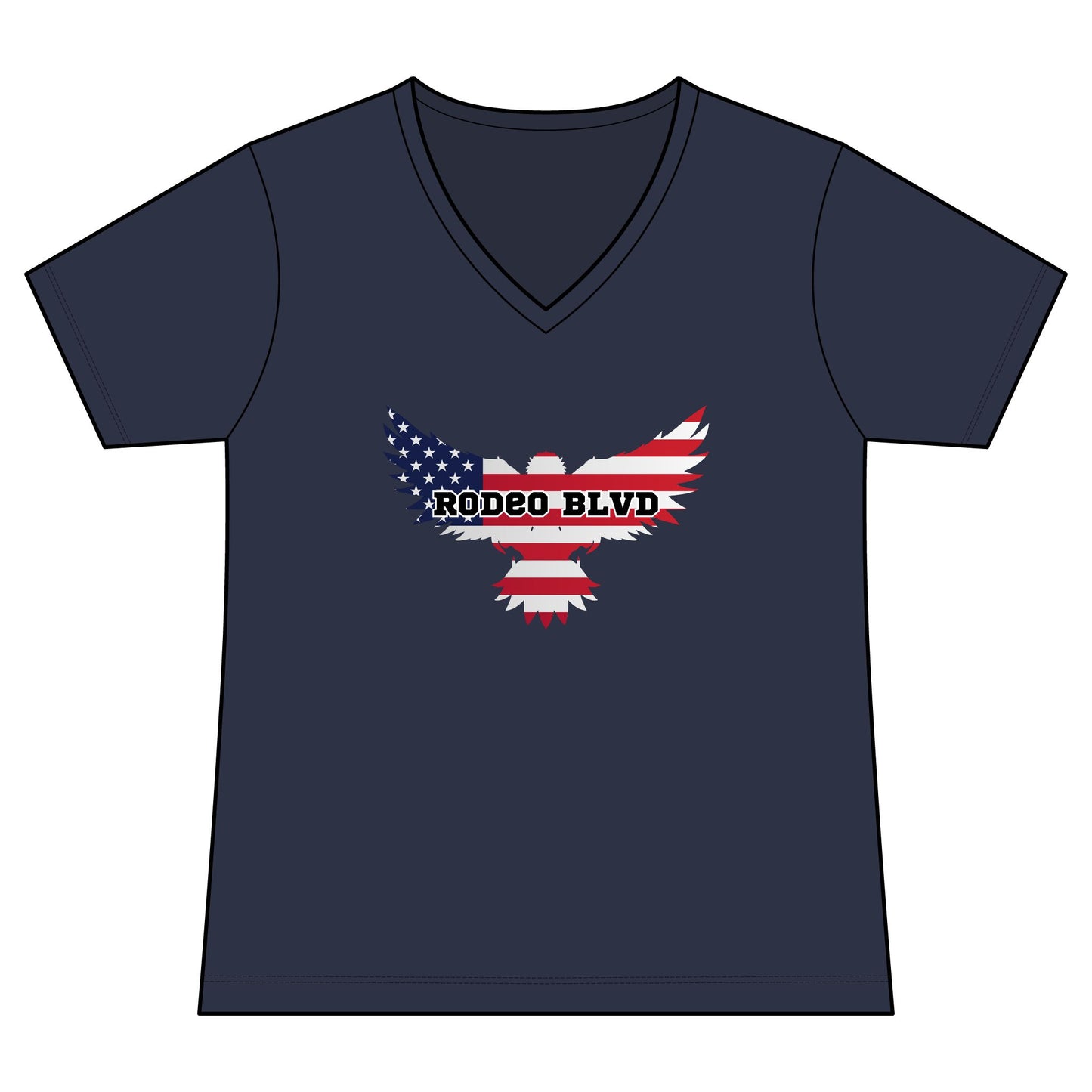 Free Bird V-Neck Tee