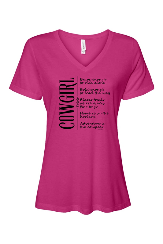 Cowgirl Spirit V-Neck