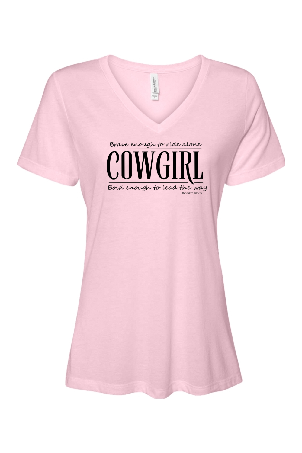 Brave Enough to Ride Alone  V-Neck