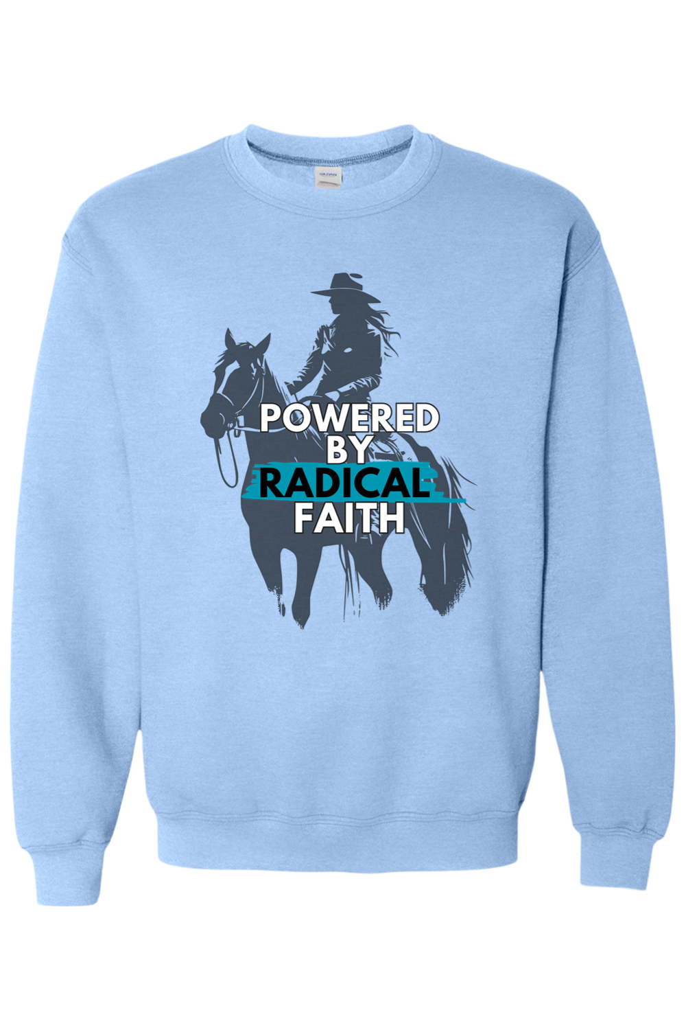 Powered by Radical Faith Sweatshirt