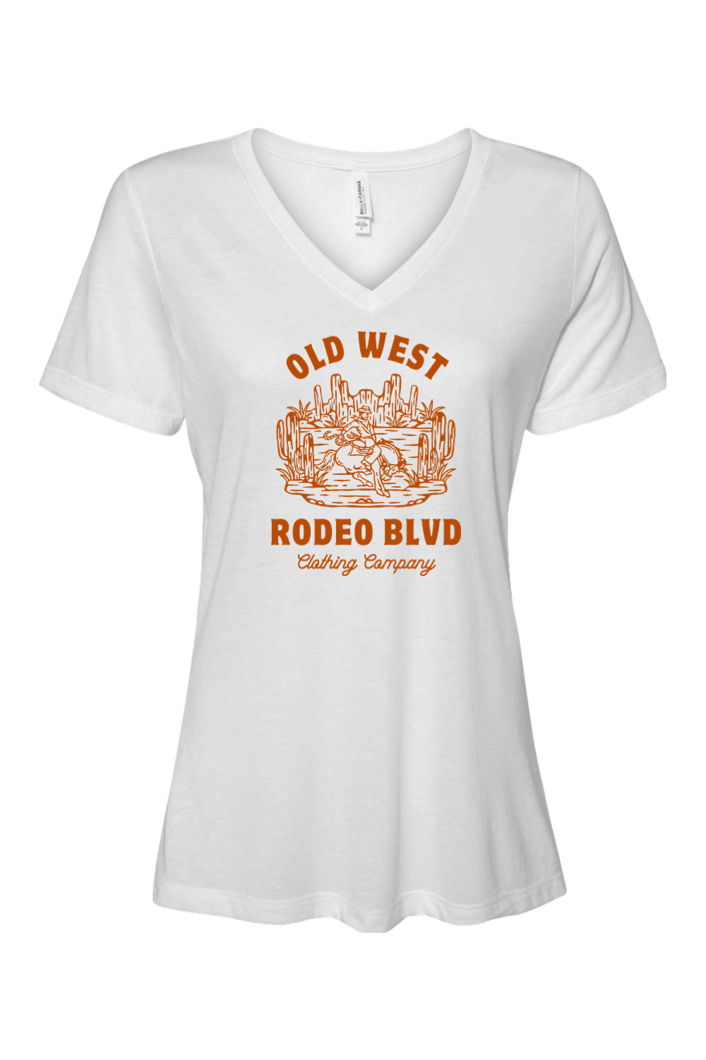 Old West Rodeo Blvd V-Neck