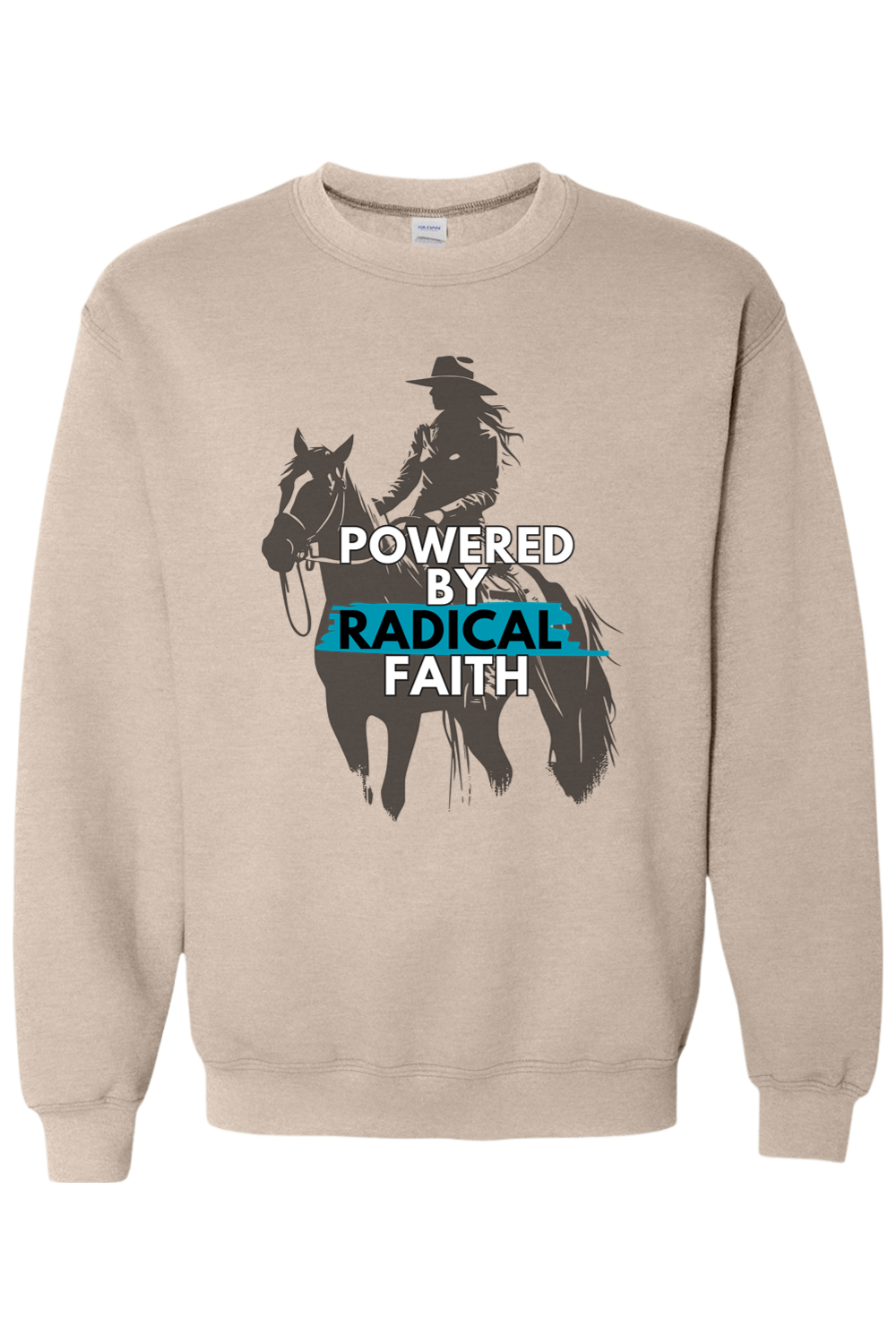 Powered by Radical Faith Sweatshirt