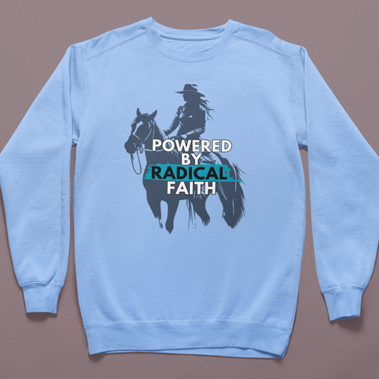 Powered by Radical Faith Sweatshirt