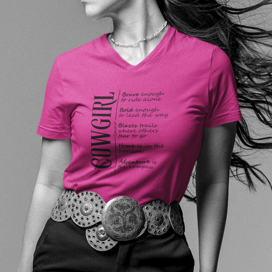 Cowgirl Spirit V-Neck